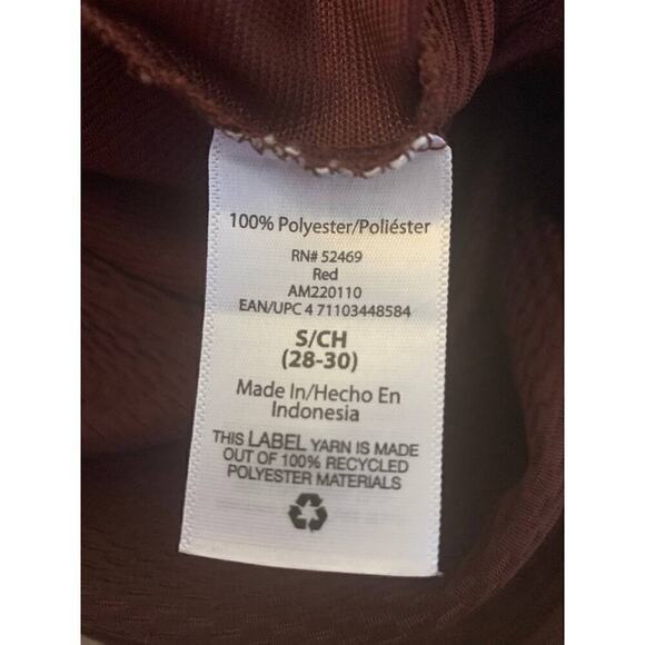 Athletic Works Women's Size Small Shorts Red Activewear Drawstring Workout - Picture 3 of 3